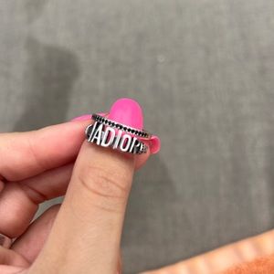 Silver Ja’Dior Ring